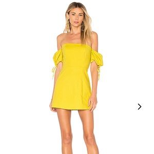 Lovers + Friends Off the Shoulder Mini Dress